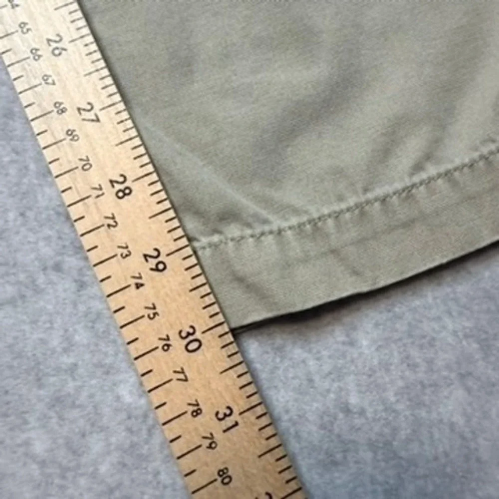 The North Face Mens Khaki Carpenter Pants Size 34 Canvas‎ Utility Work Trousers